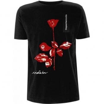 Camiseta Unisex Depeche Mode Violator XXL Negra