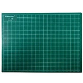 Plancha de corte A2 Silverline 708532, color verde