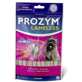 Prozym en láminas snacks dentales para perros - para perros muy pequeños (hasta 5 kg), 15 piezas