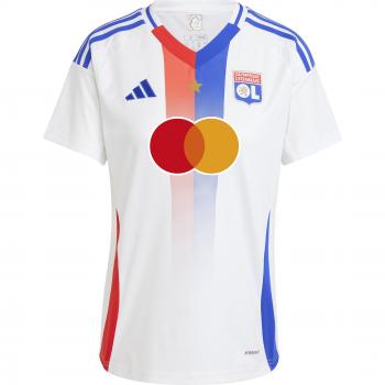 Camiseta de Manga Corta Primera Equipación Mujer Olympique Lyon 2024/25
