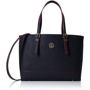 Tommy Hilfiger - Honey Med Tote, Bolsos totes Mujer, Azul
