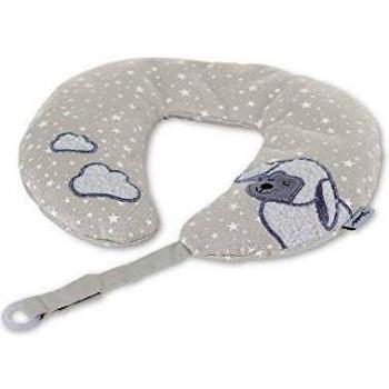 Sterntaler Almohada para cuello, Oveja Stanley, Tamaño: M, Edad: a partir de 0 meses, Gris