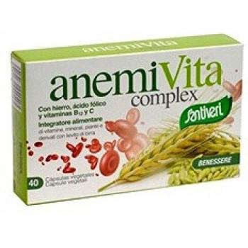 Anemivita Complex Iron Supplement with Vitamin C - 40 Capsules