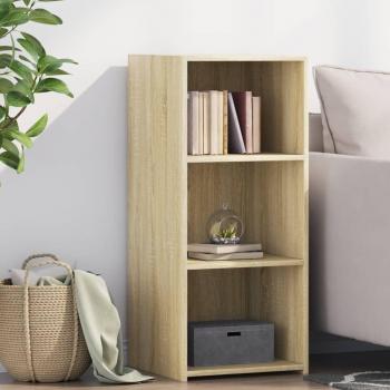 Aparador de madera de ingeniería roble Sonoma 40x41x93 cm Marrón