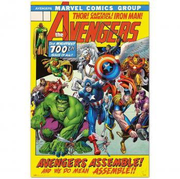 Marvel Avengers Issue #100 Commemorative Poster 91.5x61 cm