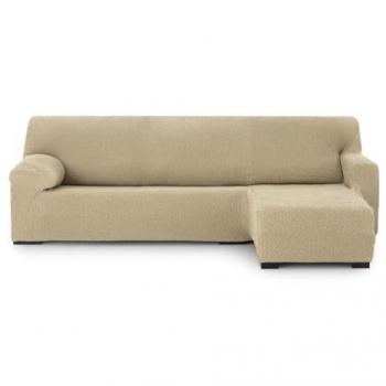 Funda Chaise Longue Brazo Corto Derecho Bielástica Thor Beige 110 x 110 x 310 cm