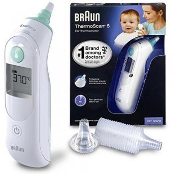 Termómetro digital profesional Braun Thermoscan 5 Irt6020 para bebés y adultos 4520 por Baby Thermometers