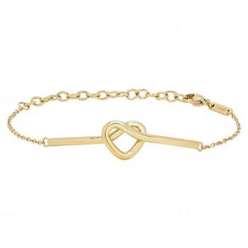 Pulsera de mujer en acero color gold low single sin piedras - BREIL Joyas colección B & ME, Mod. TJ3319