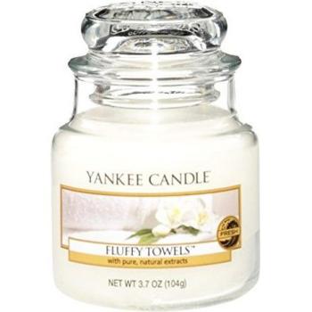 Yankee Candle 1205378 Vela en un Vaso Doze, Toallas de Felpa, Color Blanco, Frasco pequeño