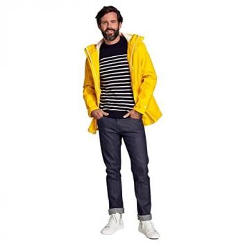 Armor-Lux Penmarch Waterproof Rain Jacket for Men - Yellow, 2XL