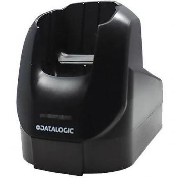Datalogic - ADC Single Slot Desk Mount Dock with Spare Battery Charging Slot.High-Retention USB-r Type b