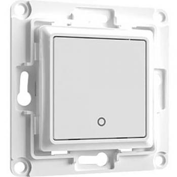 Shelly Wall Switch 1 Blanco - Interruptor de Pared Inteligente con Conexión Wi-Fi y Control Remoto