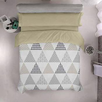 ESTELIA - Juego de Funda nórdica Suecia - Impresión Digital - Cama de 105