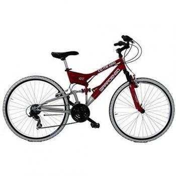 Bicicleta MTB color azul / amarillo Full Girardengo