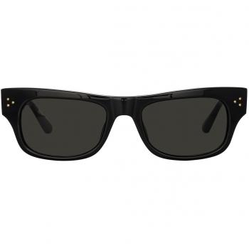 Linda Farrow FALCK LFL1448 C1 Men's Black Sunglasses 51mm