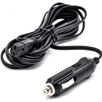 Cable de extensión universal de 1.8M para refrigerador de coche, enchufe de conversión 12V/24V DC, compatible con encendedor de cigarrillos