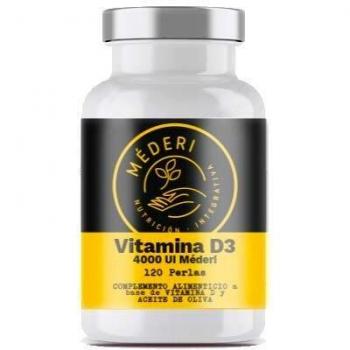 Mederi Nutricion Integrativa Vitamina D3 4000Ui 120Perlas 100 g