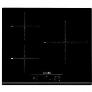UNIVERSALBLUE | Placa Inducción | 3 Fuegos | Potencia 6500 W | Control Táctil | Temporizador | Función Boost | Color Negro