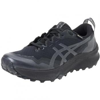 ASICS Gel-Trabuco 12 GTX Zapatilla Trail Mujeres - Negro, GORE-TEX, Talla 39 EU, Diseño Black/Graphite Grey