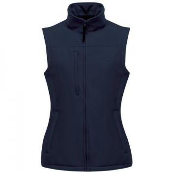 Chaleco Softshell Regatta Flux para mujer - Cuerpo sin mangas, repelente al agua, resistente al viento