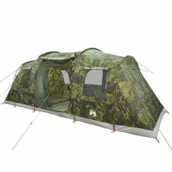 Tienda de campaña túnel impermeable camuflaje para 4 personas