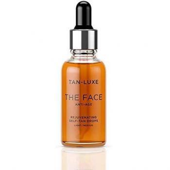 Tan-Luxe The Face Anti-Age Rejuvenating Self-Tan Serum Drops 30ml - Light/ Medium
