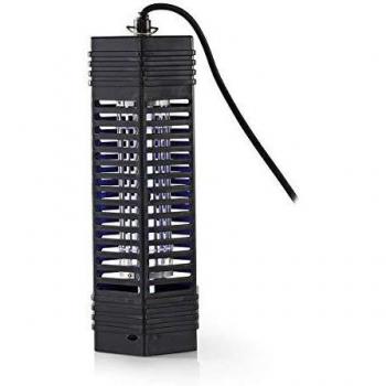 NEDIS Trampa de luz para Mosquitos Trampa de luz para Mosquitos | 6 W | Tipo de lámpara: F6T5/BL | Alcance Efectivo: 50 m² | Negro Negro 1.00 m
