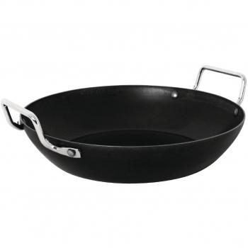 Paellera de hierro negra Vogue GG720, 508 mm