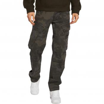 Brandit Adven Slim Fit Dark Camo Cargo Pants - Size L