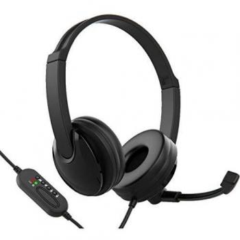 Accutone Auricular BiauralUSB UB101 cancelación de Ruido Exterior