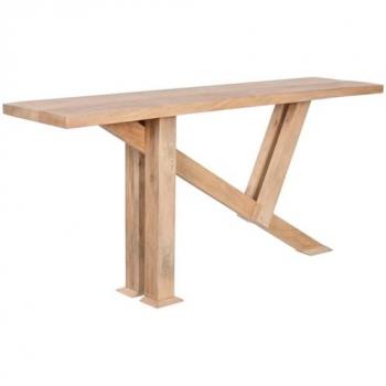 Consola Home ESPRIT de Madera de Mango 175 x 40 x 81 cm