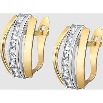 Pendientes Time Road LG00301 Oro 9K Mujer