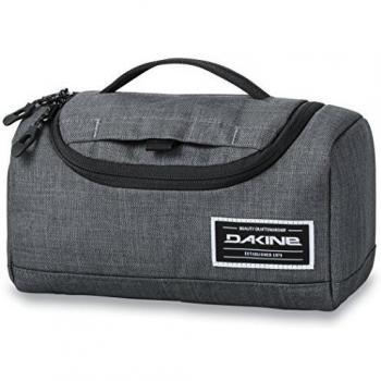 Dakine Revival, Neceser Maquillaje Pack, baño Toiletry Kit cosmético organizadores de Viaje Unisex Adulto, Carbon, M