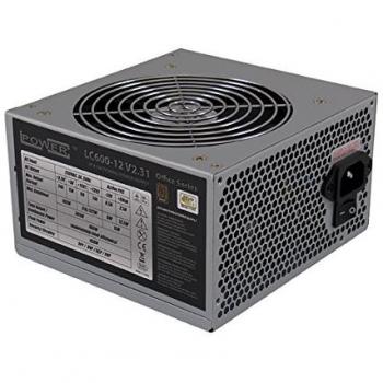 LC-Power LC600-12 V2.31 Fuente de Alimentación ATX 400W Gris, con PFC Activo, Conectores 20+4 pin ATX, Potencia Máxima 450W