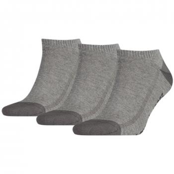 Levi's 168Sf Low Cut, Middle Grey Melange, 35/38, Pack Of 3