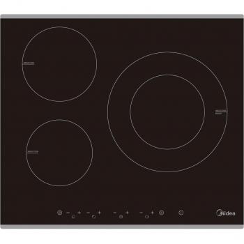 Placa de Inducción Midea MC-IT7116B1-A 3 Zonas 60cm Negra