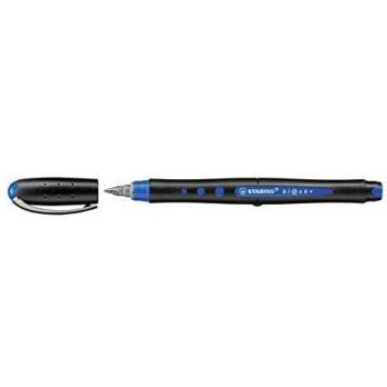 BOLÍGRAFO DE ESCRITURA COLOR AZUL ROLLER STABILO BL@CK FINE