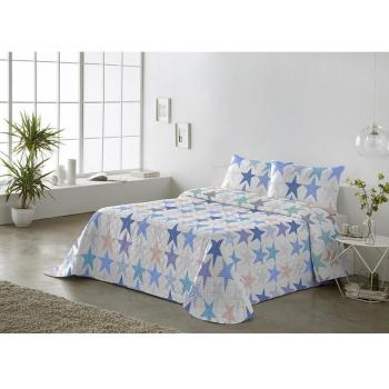 Colcha bouti reversible Estrella Multicolor