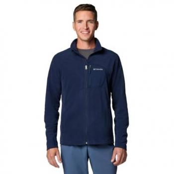 Columbia Klamath Range™ Forro Polar con Cremallera Completa para Hombre, Azul Medianoche, Talla XL