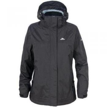 Trespass Melony XX-Large - Cortavientos para mujer, color negro, talla L