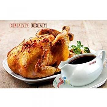 Vinci White Porcelain Gravy Boat Pourer and Saucer by Apollo