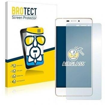 BROTECT Protector Pantalla Cristal Híbrido Compatible con Kazam Tornado 348 Protector Vidrio - [Dureza 9H, Anti-arañazos]