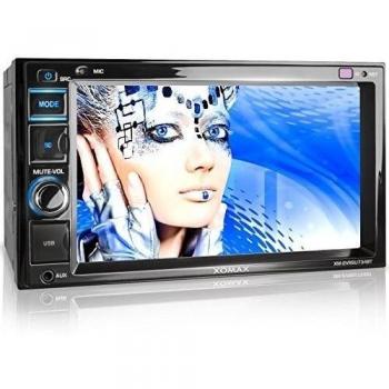XOMAX XM-2VRSU734BT Autoradio / Moniceiver con Bluetooth + 6,2 pulgadas / 16 cm Monitor/Pantalla + USB Conexion & Micro SD/SDHC Slot