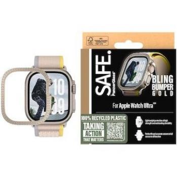 Funda Protectora Bling Bumper Dorada para Apple Watch Ultra 2 - PanzerGlass SAFE