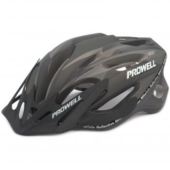 Prowell F59R Vipor F59R - Casco de ciclismo negro/negro mate Talla: M