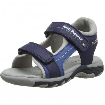 Hush Puppies Velo, Sandalias de Punta Descubierta para Niños, Azul