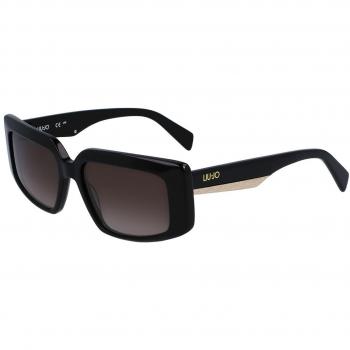 Liu Jo LJ791S Col. 001 Women's Square Sunglasses Black Size 54