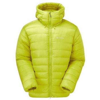 Montane Men's Alpine 850 Hooded Down Jacket - Citrus Spring, Medium