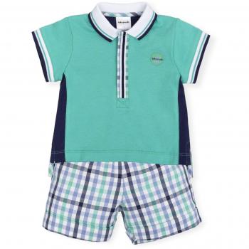 Tutto Piccolo 6693S19 Conjunto Niño Dos Piezas Manga Corta Algodón