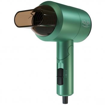 Secador de Pelo 1100W Compacto de Viaje Plegable con 3 Modos de Temperatura